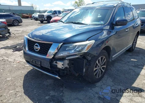 2013 Nissan Pathfinder Sl z USA, uszkodzony, nr VIN 5N1AR2MM6DC643665